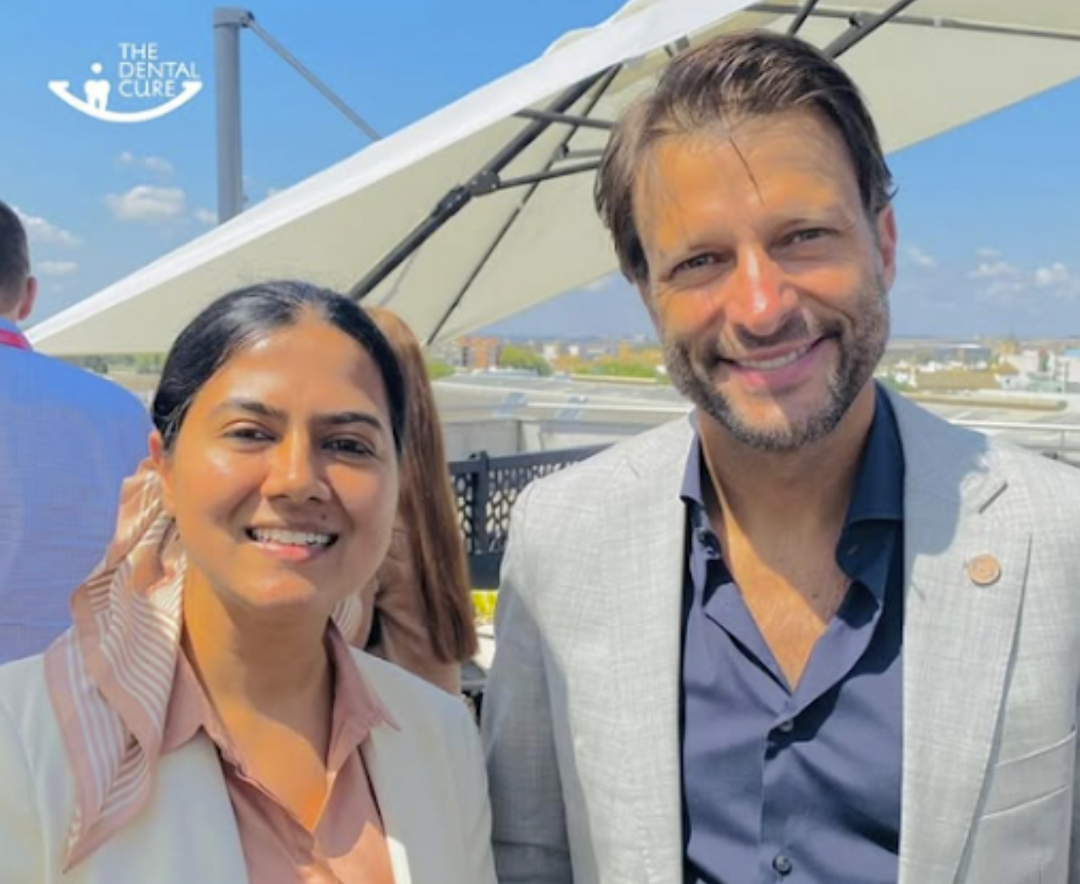 Dr. Pooja with Christian Coachman at his DSD course in Spain in 2023